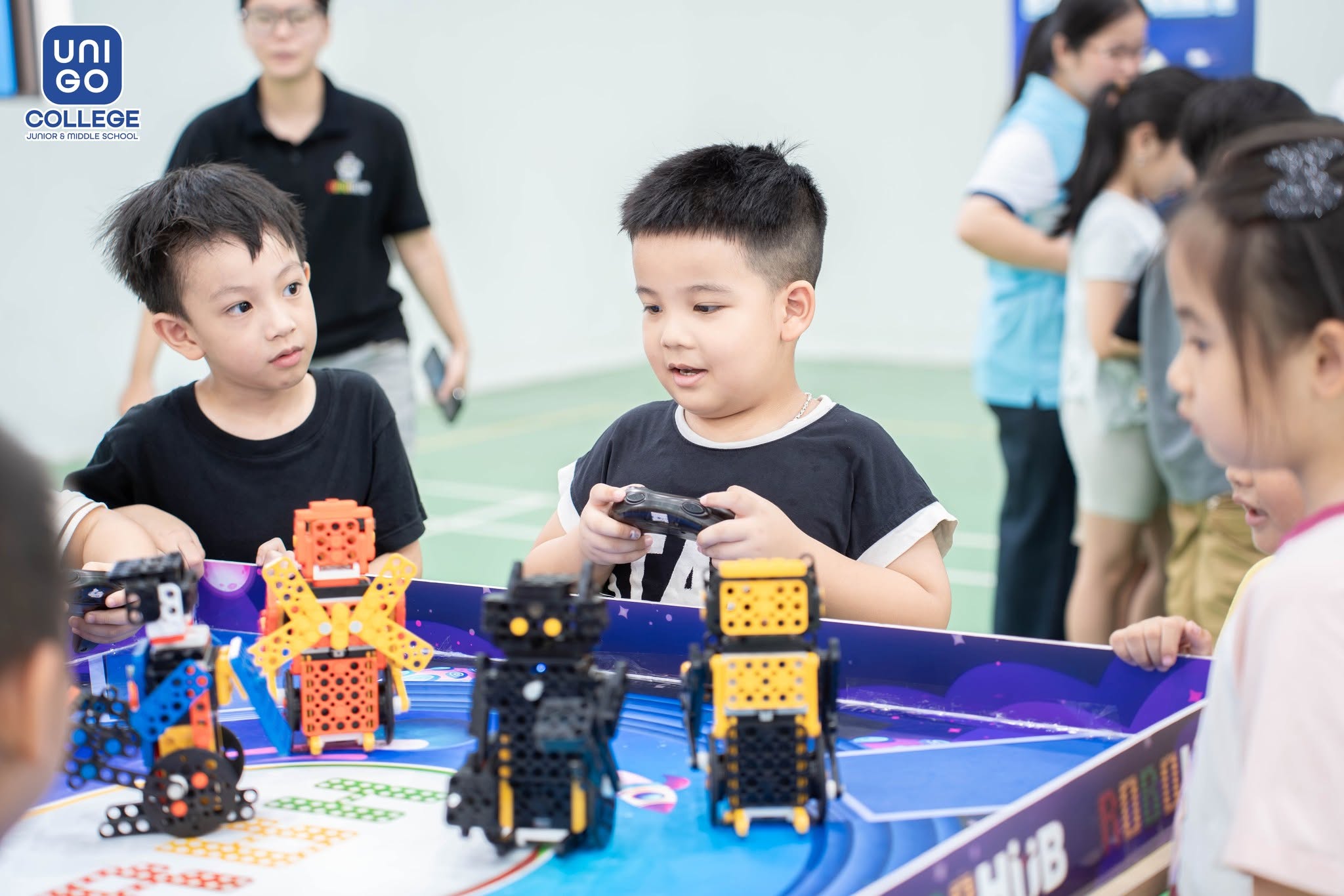 STEAM DAY 2026: HỌC SINH UNIGO HÀO HỨNG KHÁM PHÁ THẾ GIỚI ROBOTICS QUA NHỮNG TRẢI NGHIỆM THỰC TẾ